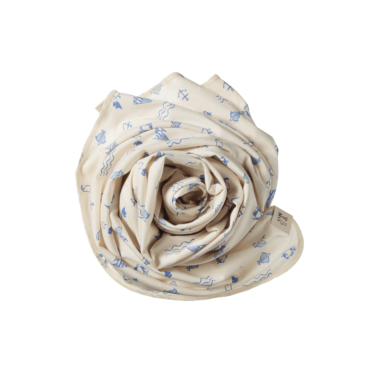 Cotton Wrap - Atlantic Print