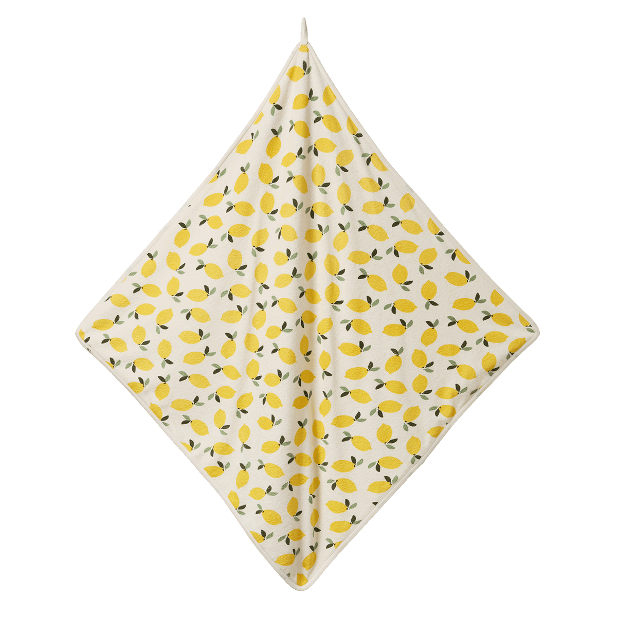 Hooded  Bath Towel - Lemon Print