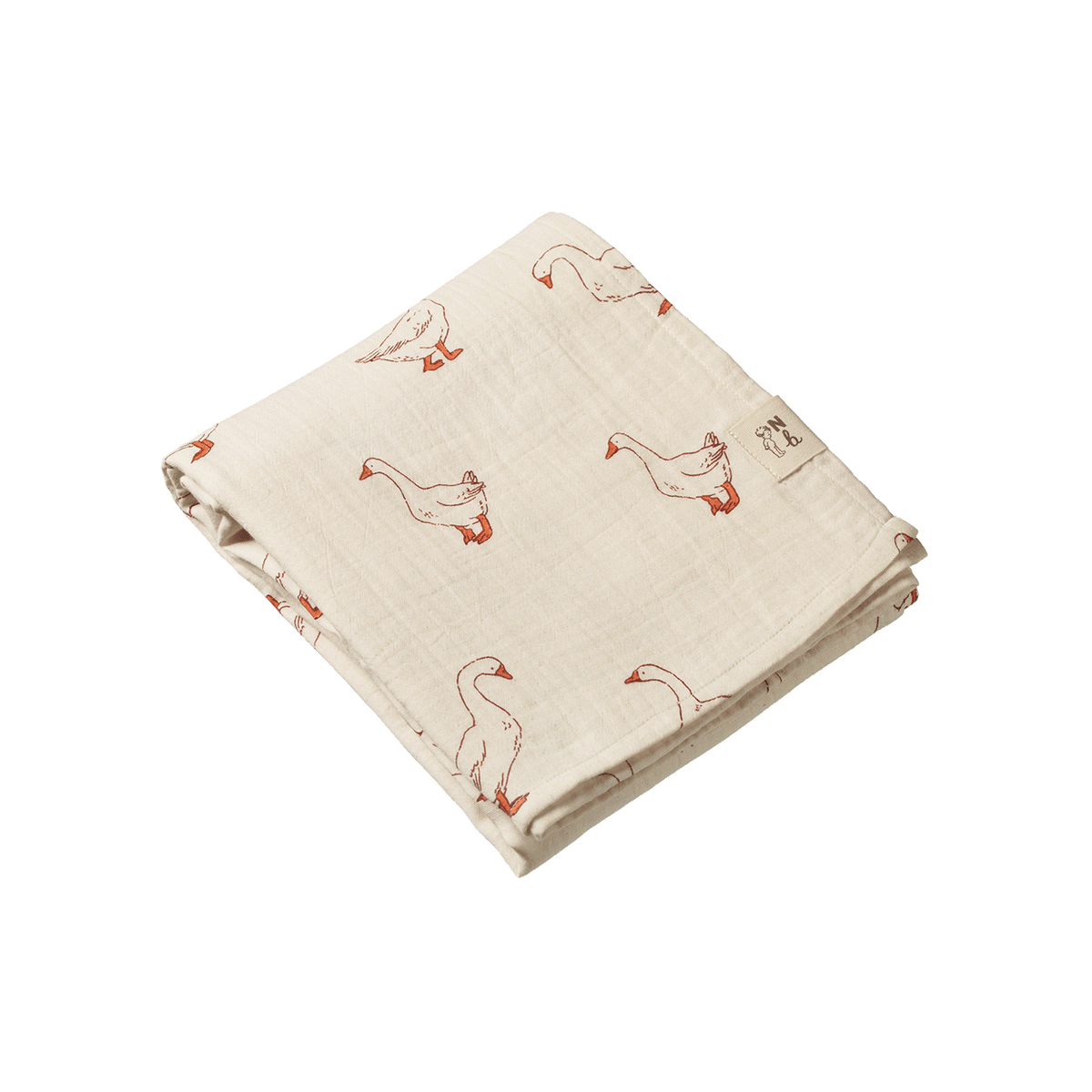 Baby muslin wrap || Goosey Print