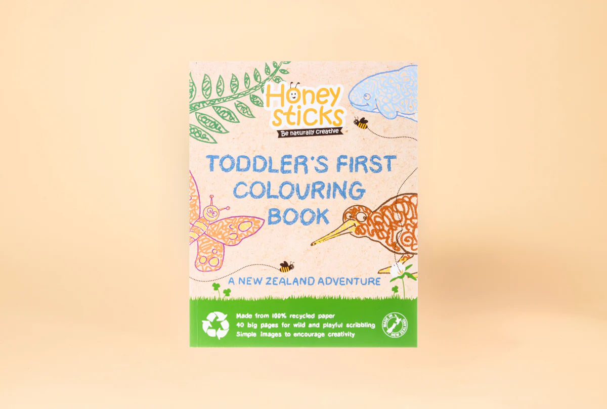 Toddlers First Colouring Book - A New Zealand Adventure