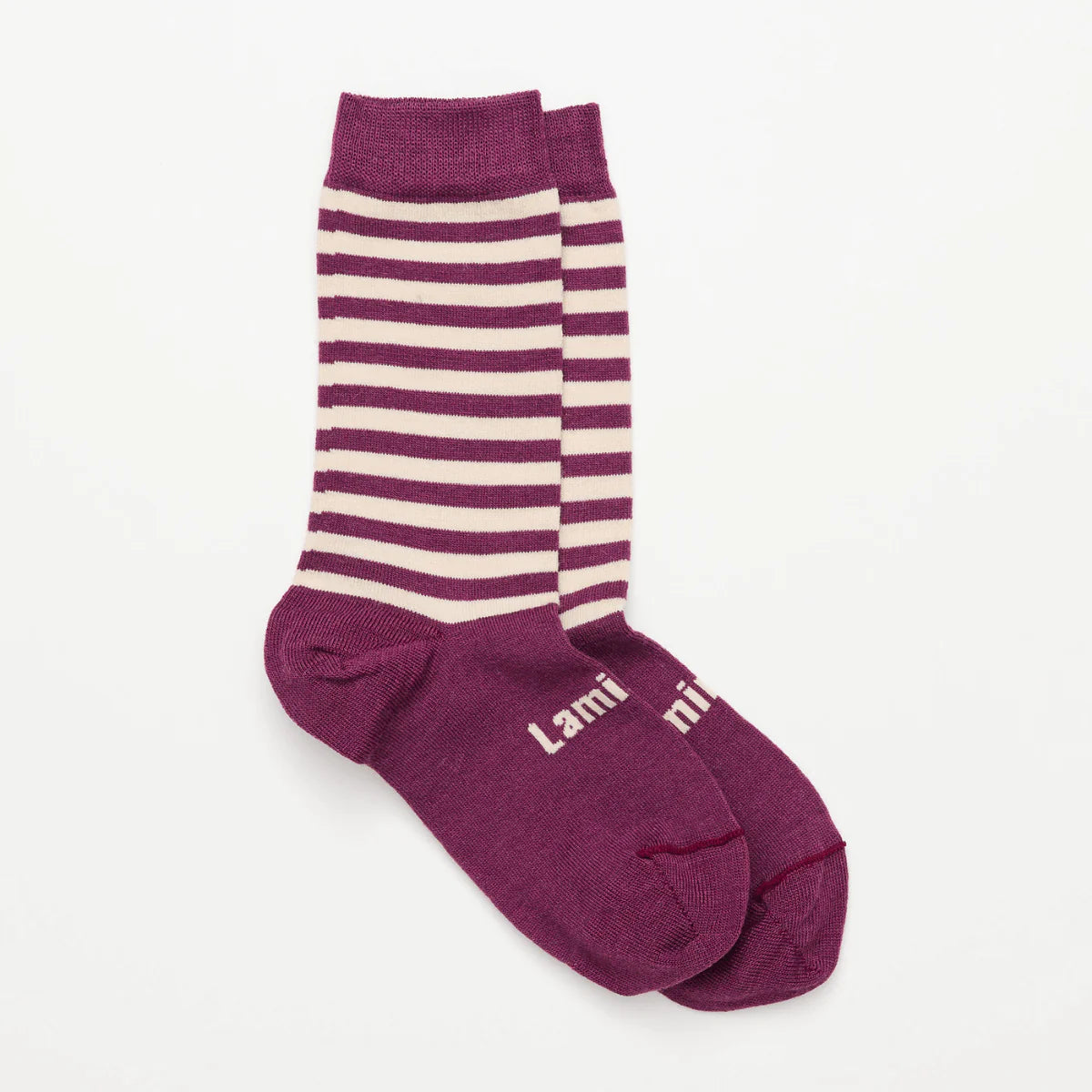 Plum - Women&#39;s Crew Socks