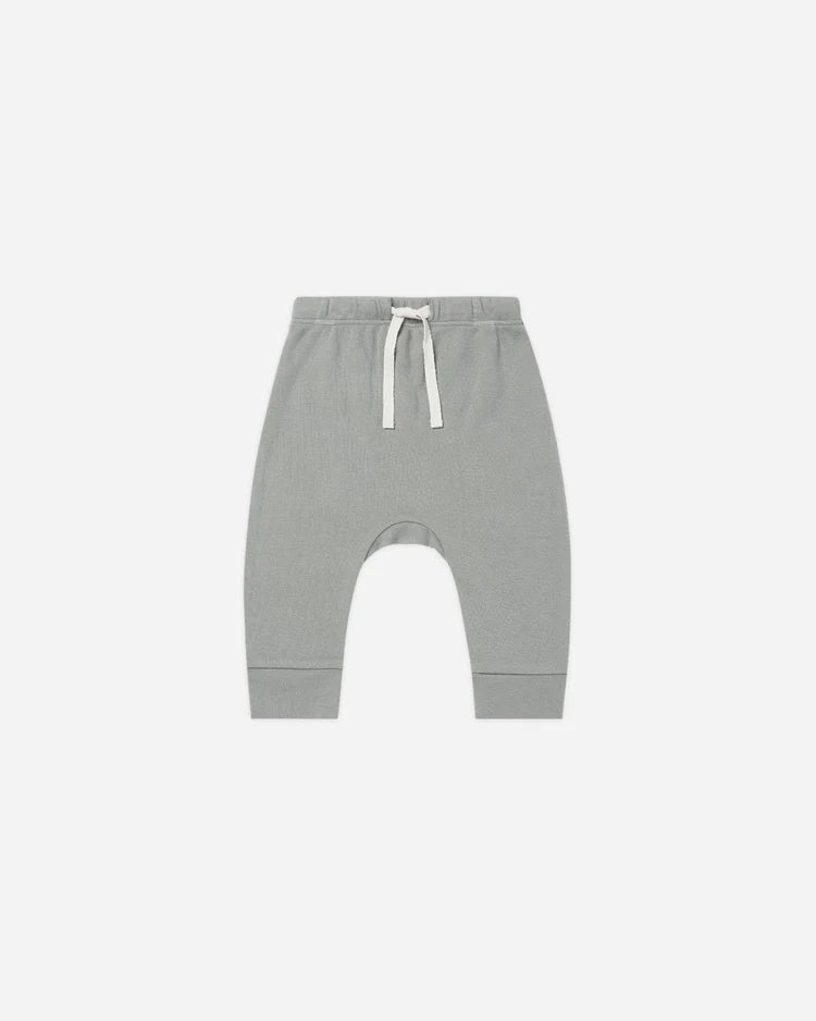 Drawstring Pant || Dusty Blue