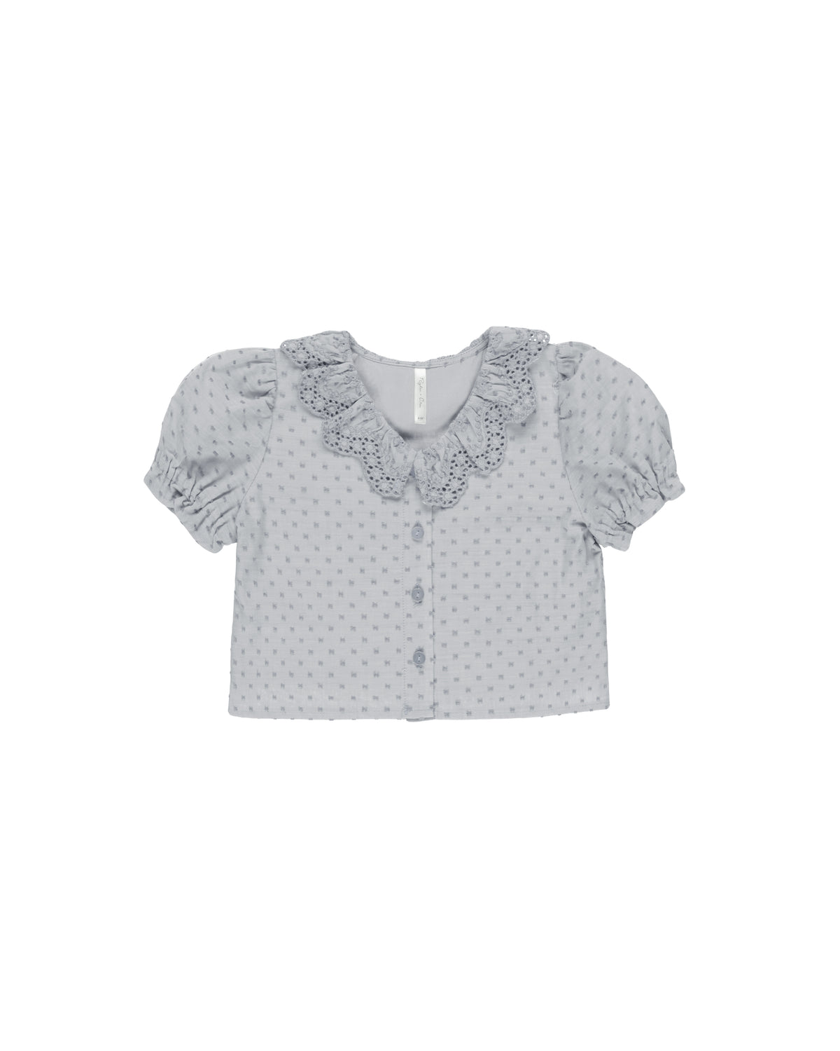 Bella Blouse || Dusty Blue