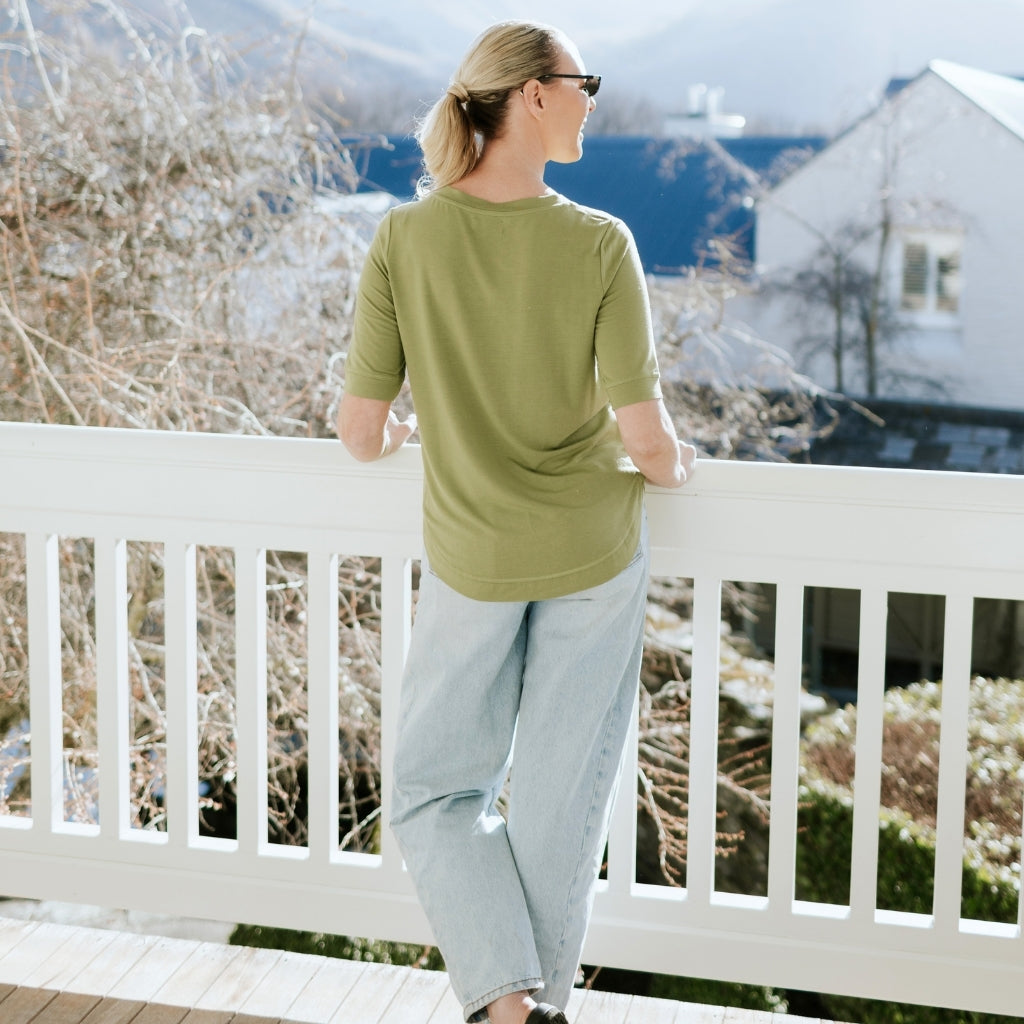 Ruby - Womens Tee || Avocado