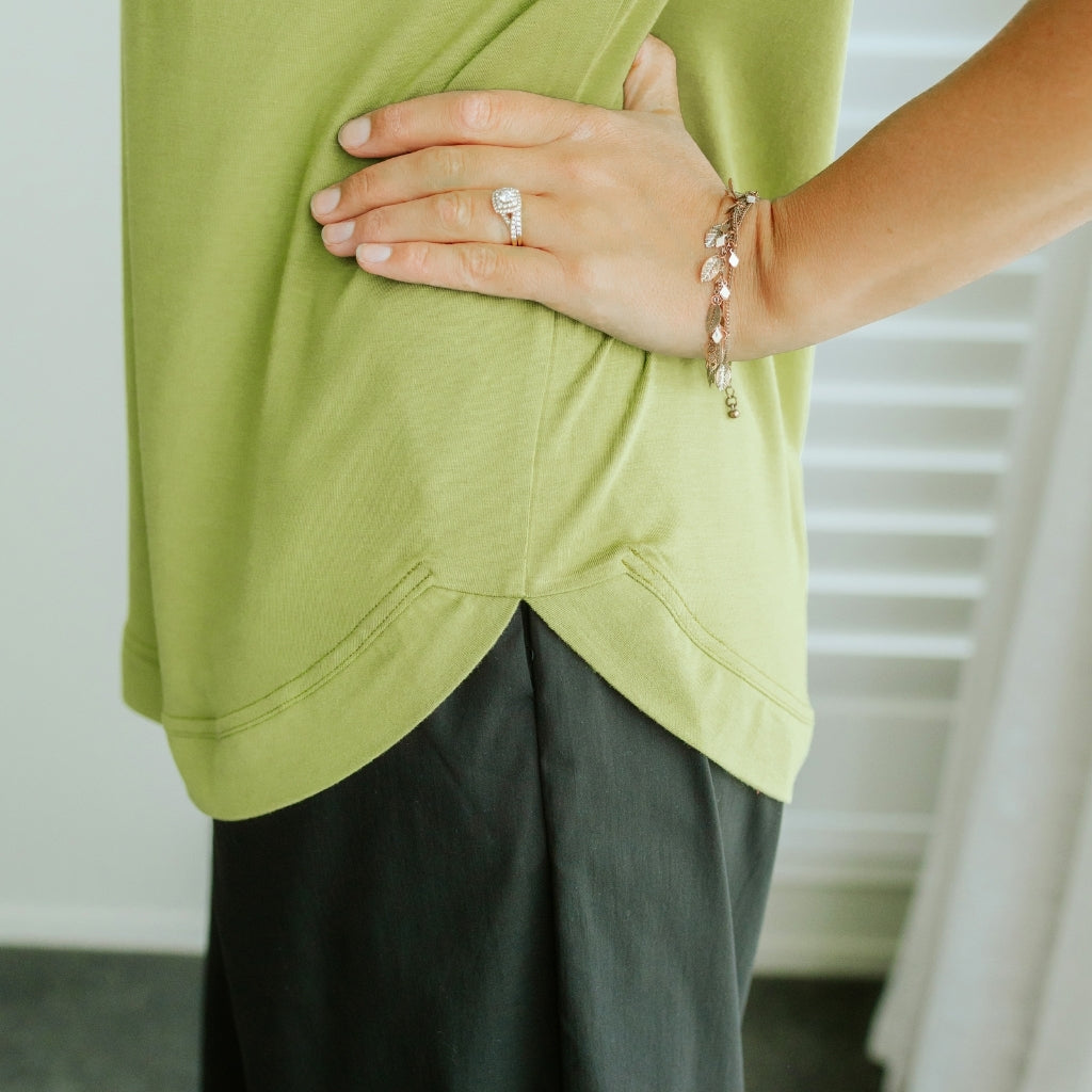 Ruby - Womens Tee || Avocado