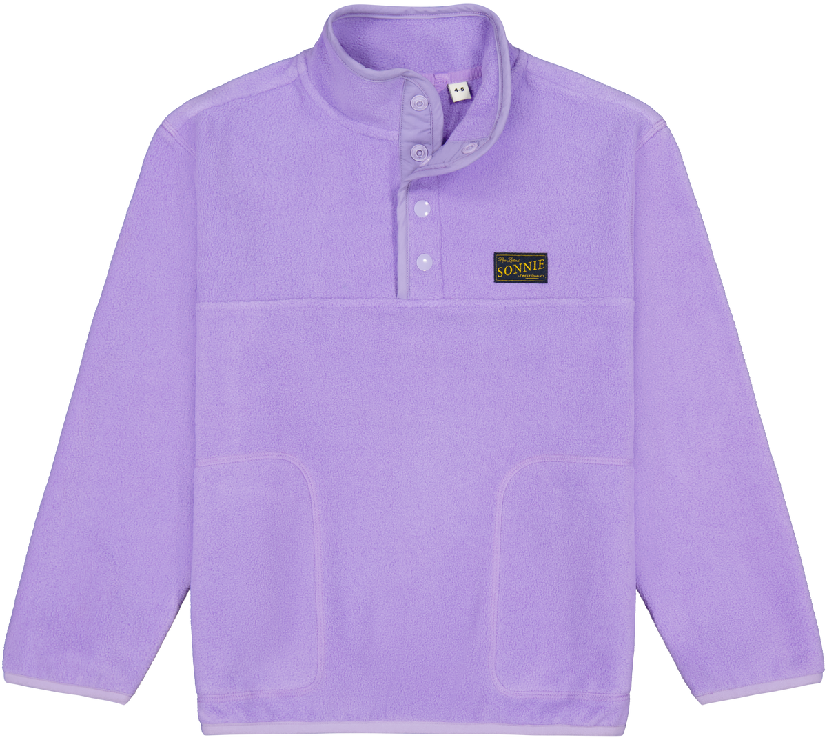Monty Quarter Dome Fleece - Purple