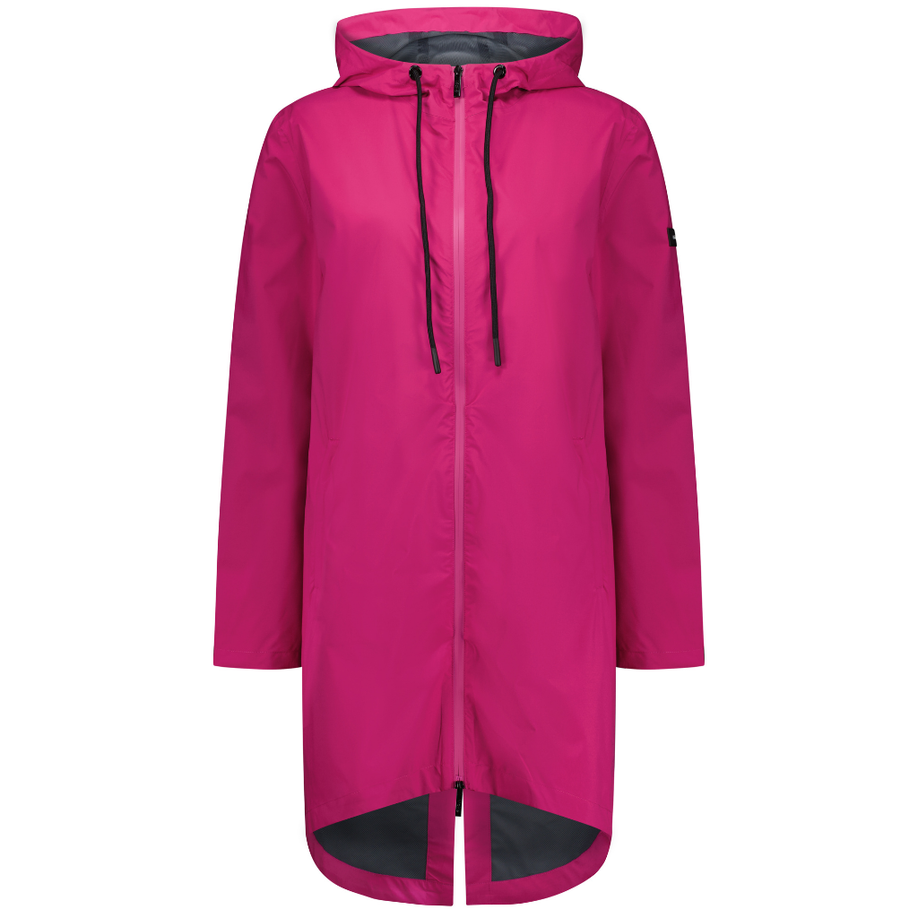 Mckinley women's angela hot sale long rain jacket