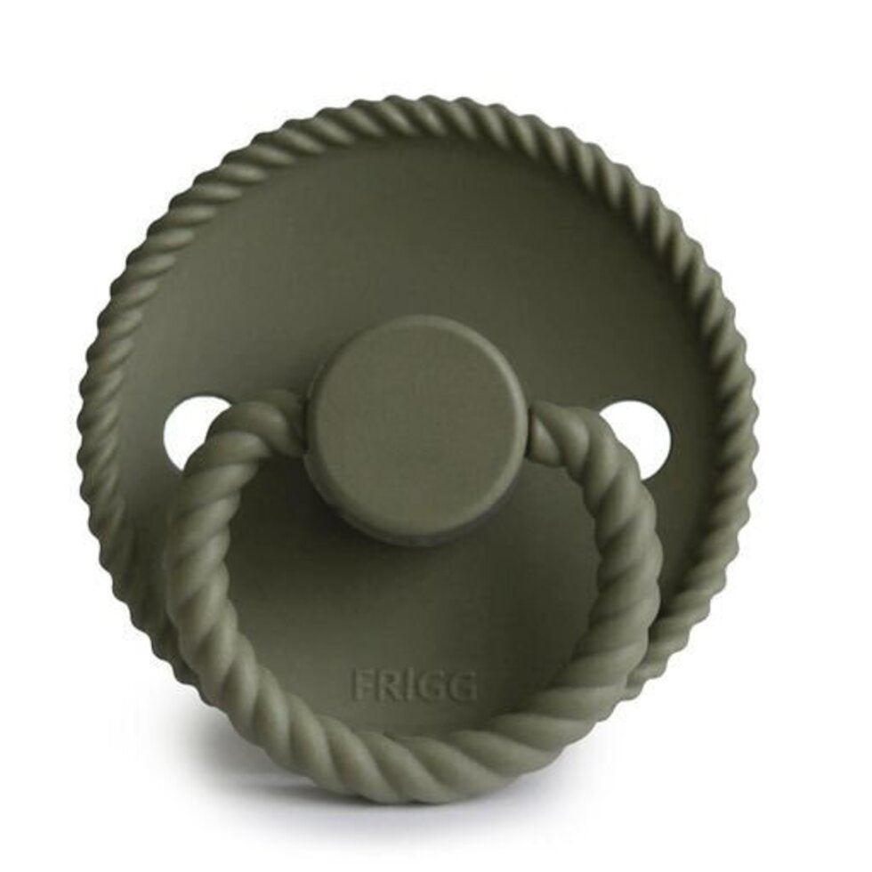 Rope Pacifier -  Olive
