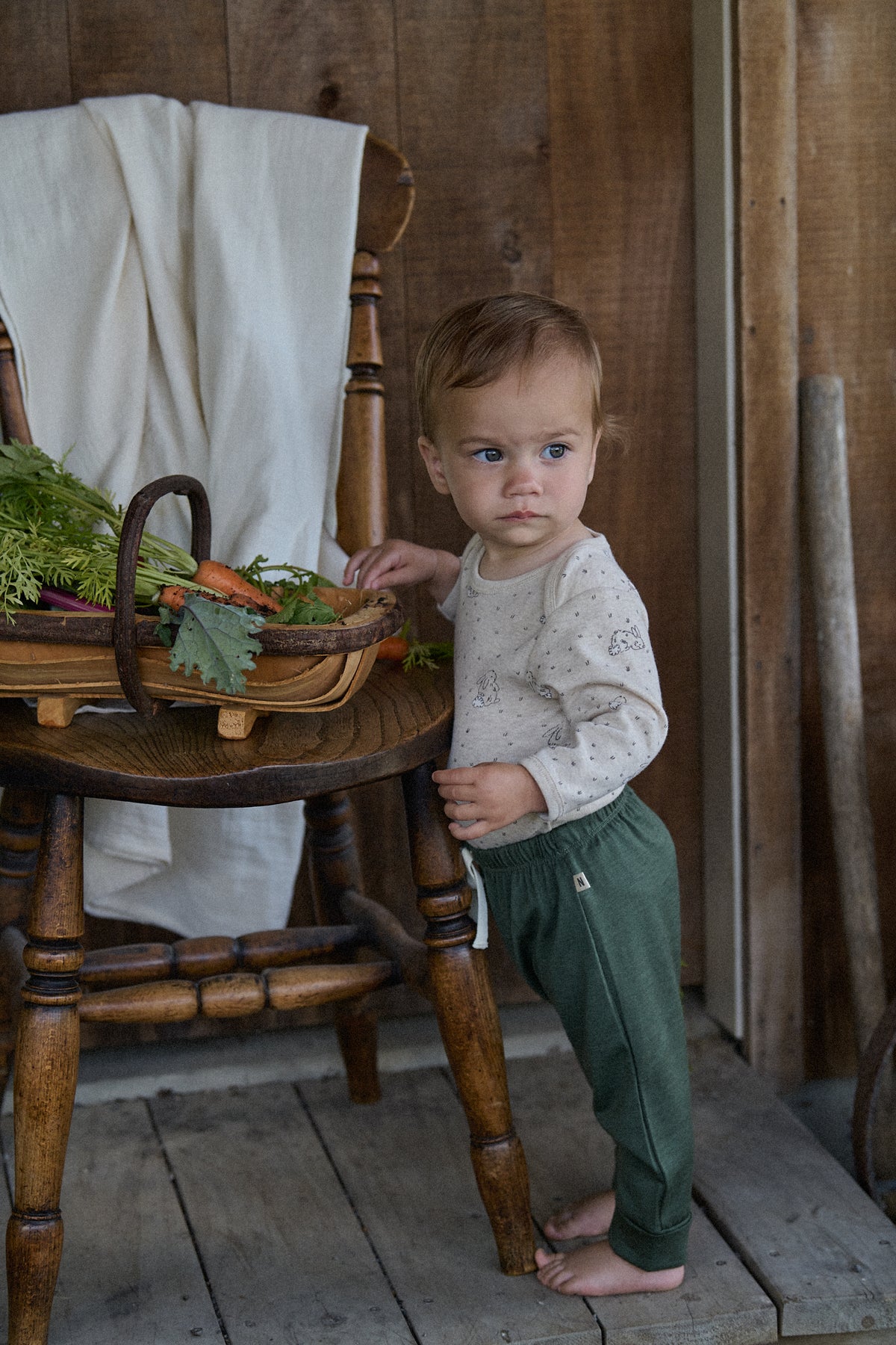 Long Sleeve Bodysuit || Bramble Burrow Print