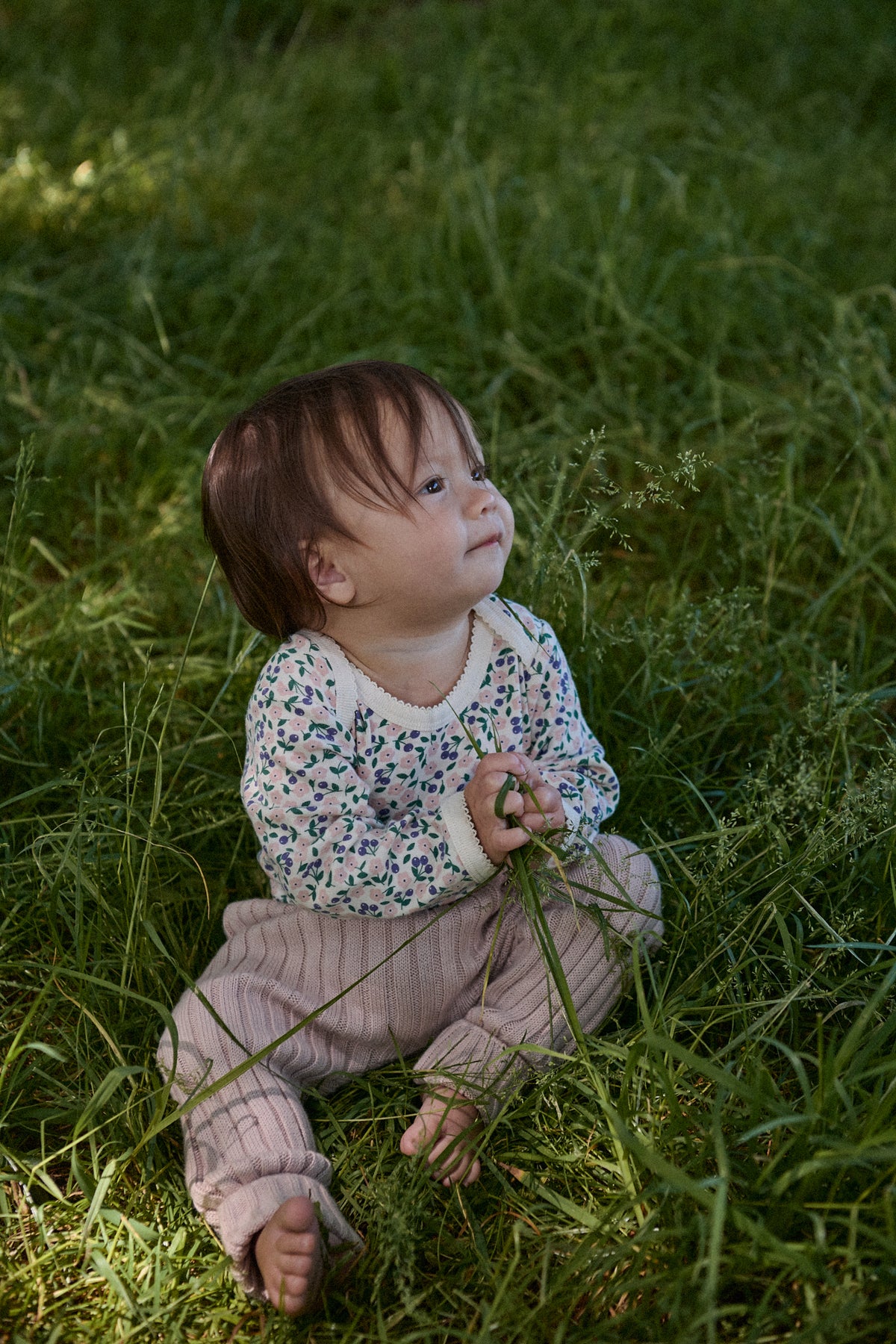 Long Sleeve Bodysuit || Briarwood Print