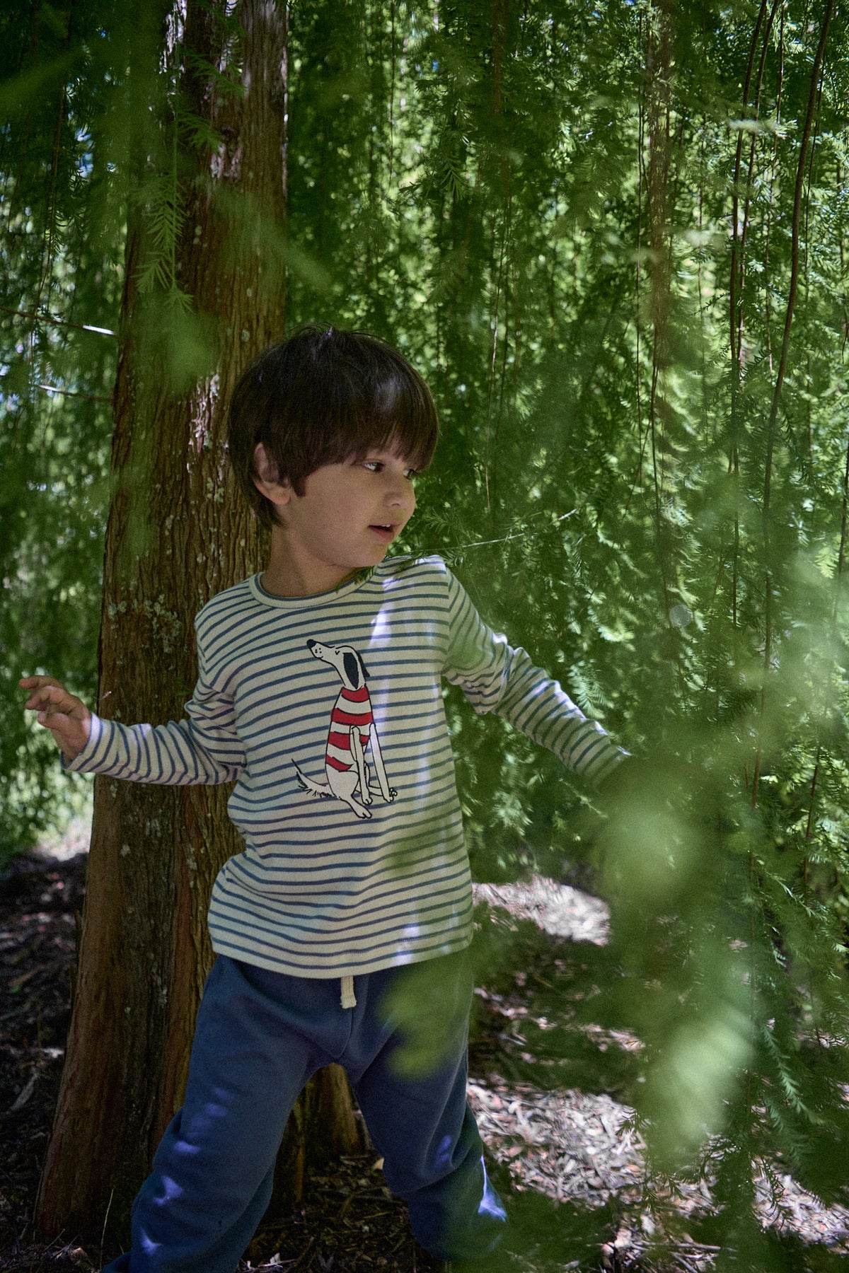 Long Sleeve River Tee || Best Friend Stripe