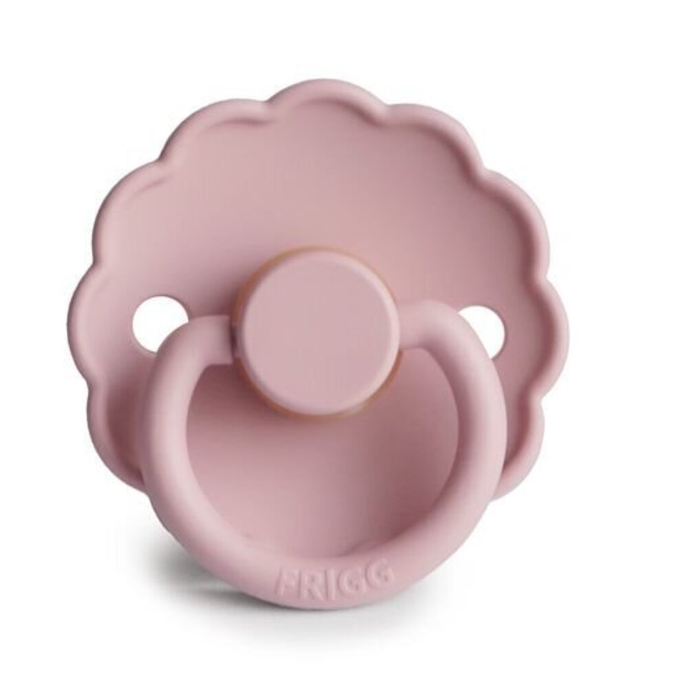 Daisy Pacifier Latex - Baby Pink
