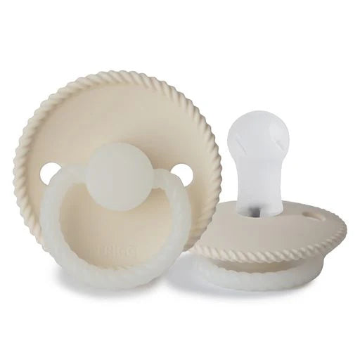 Rope Silicone Pacifier Cream Night