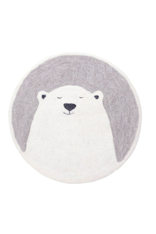 Grizzly Pasu Rug || Light Stone