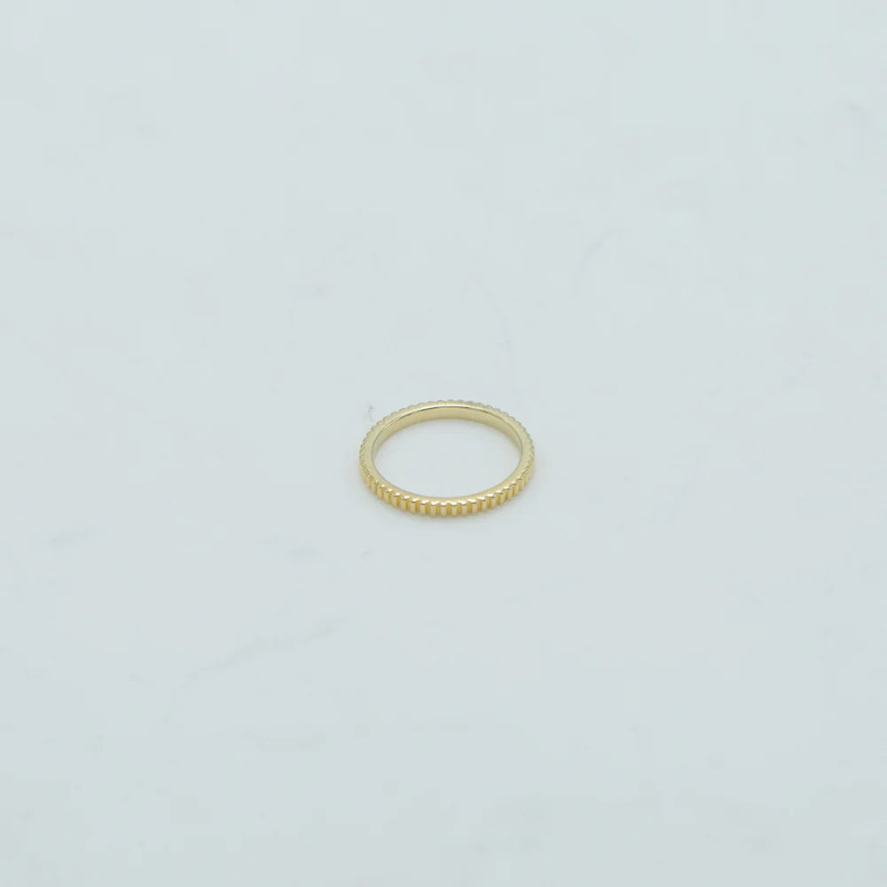 Lines Ring - Gold