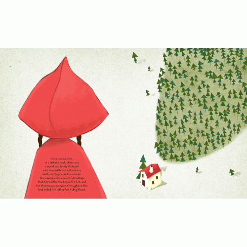 Die-Cut Book - Little Red Riding Hood