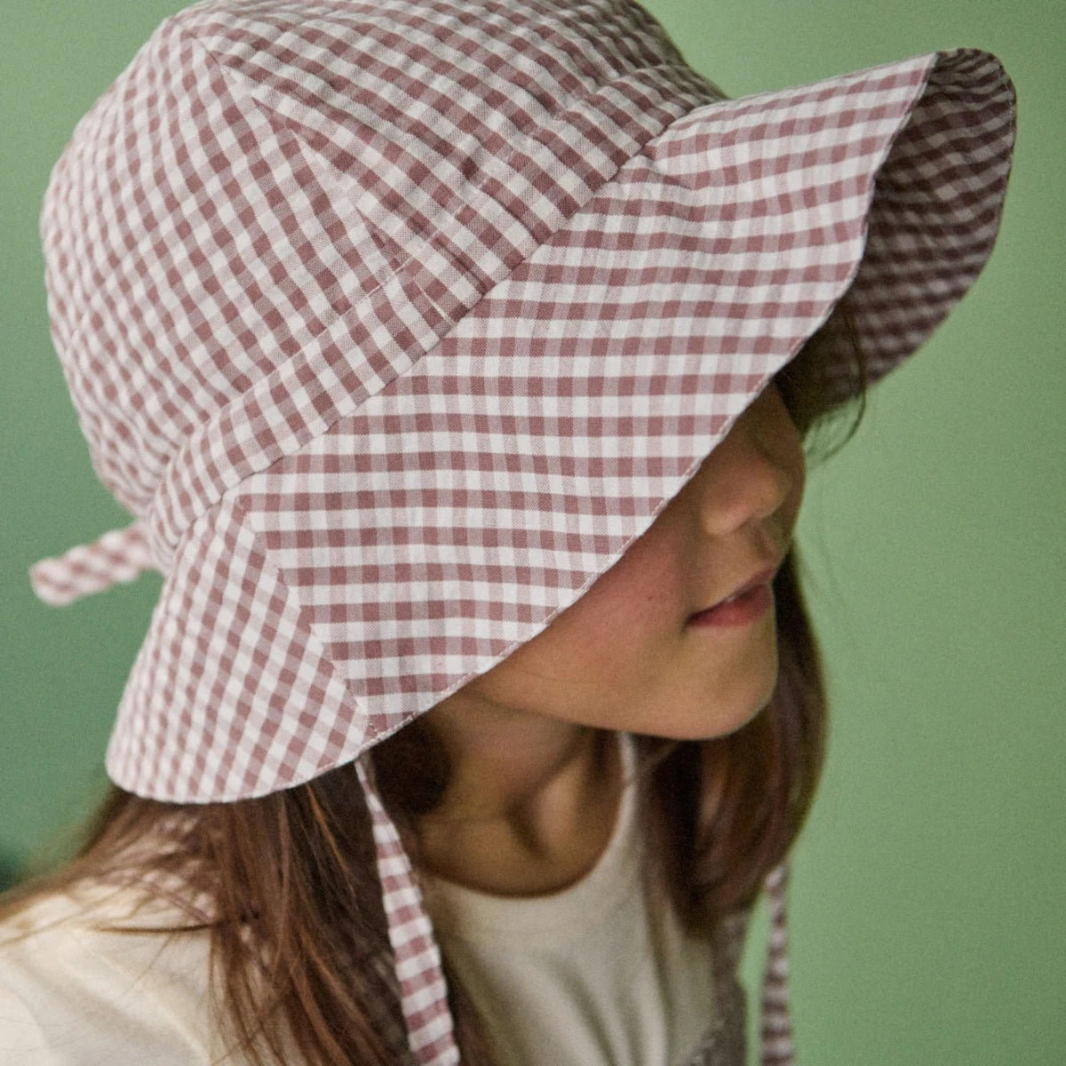 Gingham Sunhat || Twilight Check