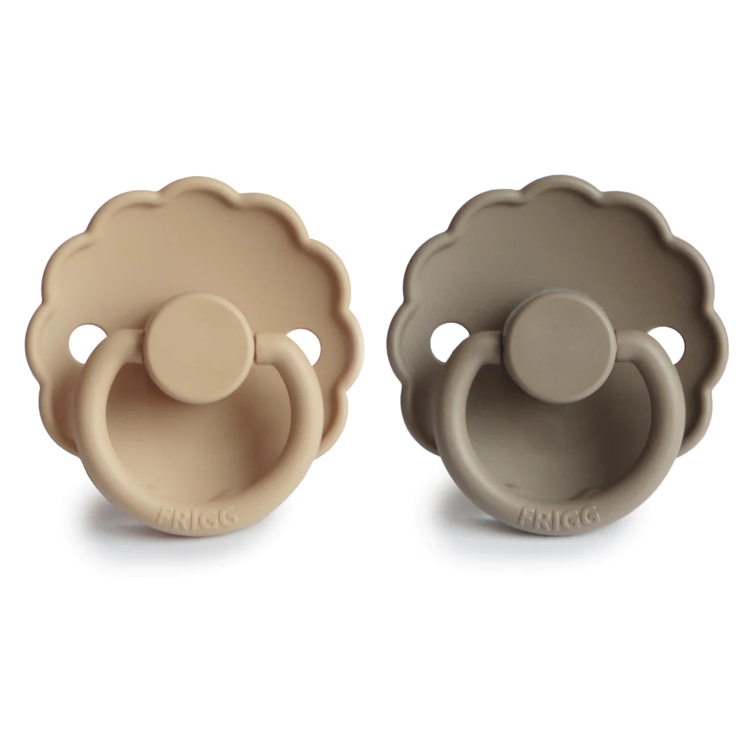 Moon Phase Pacifier - Croissant/Portobello Silicone