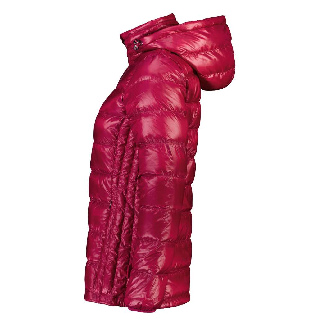 Lynn - Womens packable down jacket - Electric Magenta