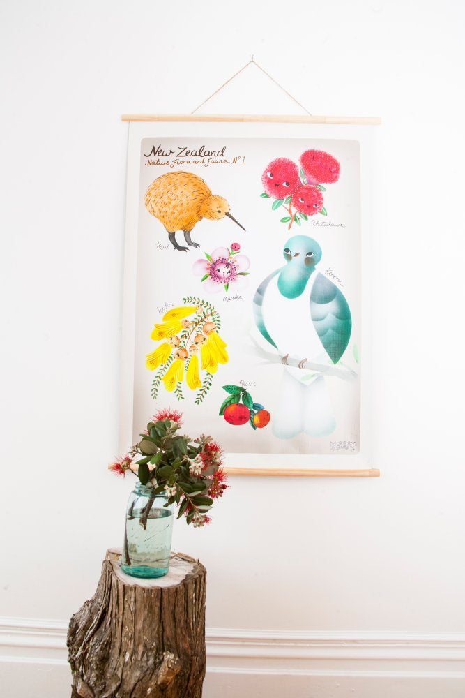 Misery Guts Flora & Fauna SIZE A2 - William Bee