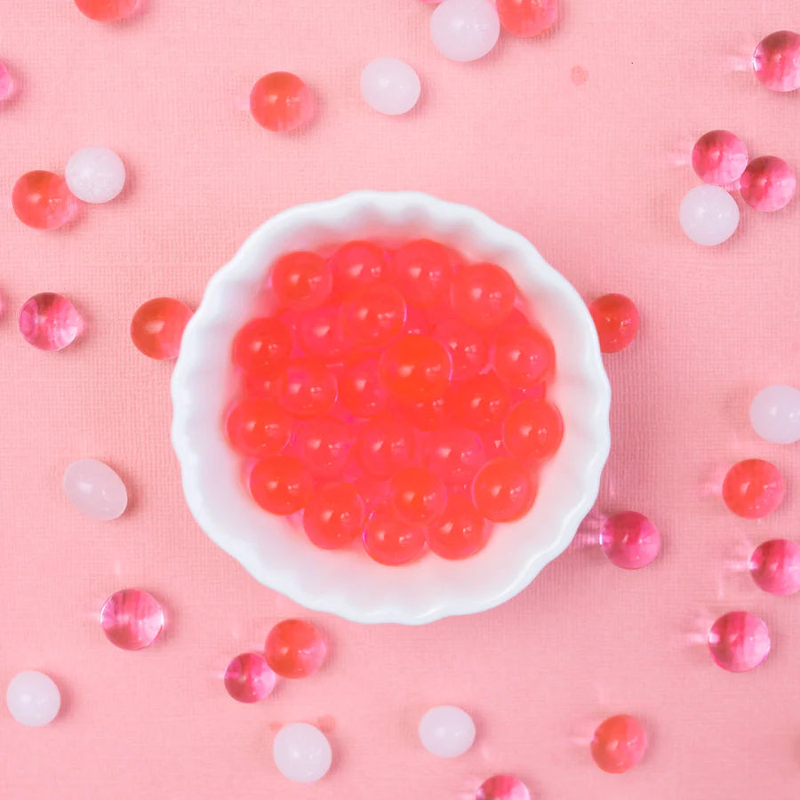 water beads biodegradable-pink