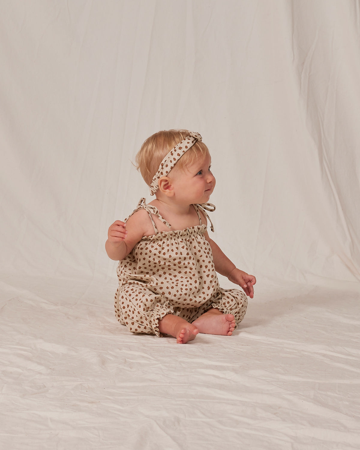 Baby Bow Headband || Spots