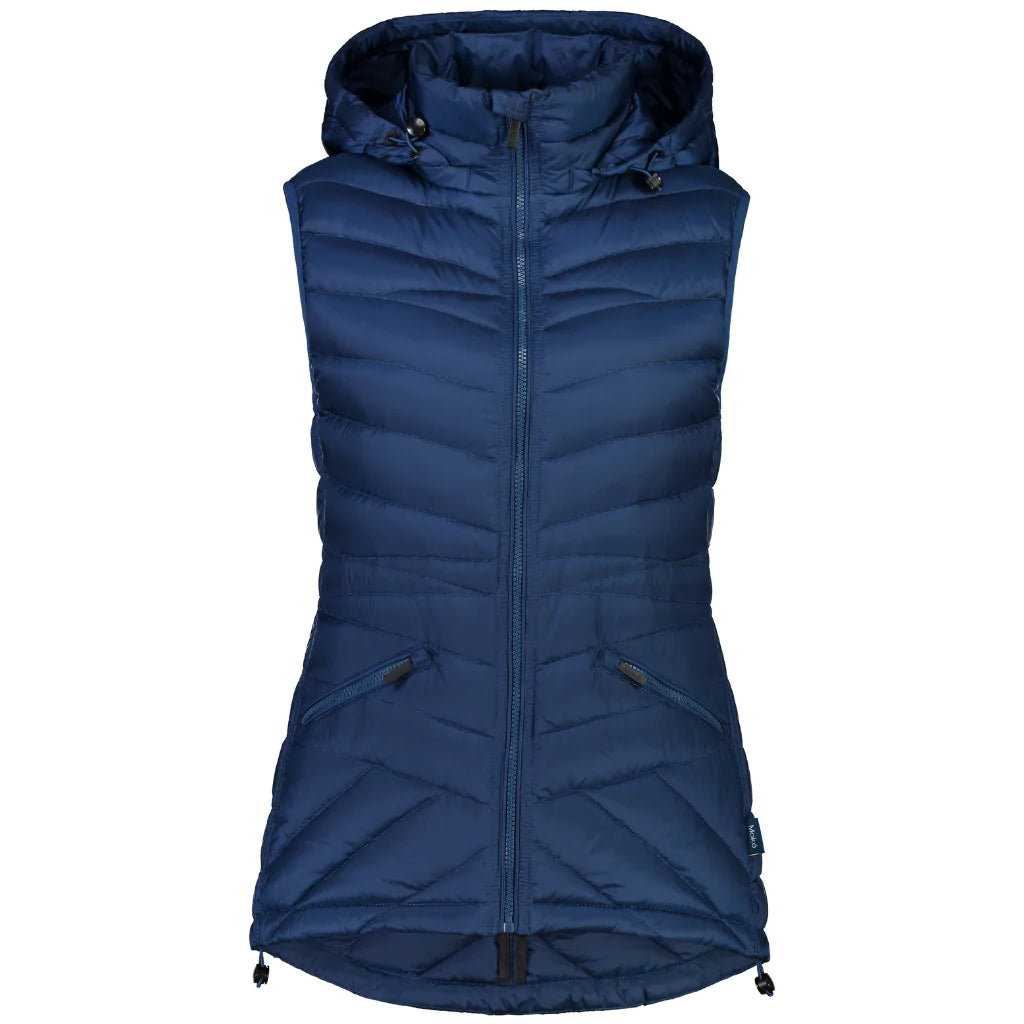 Mary-Claire - Women&#39;s packable down vest - Peacock
