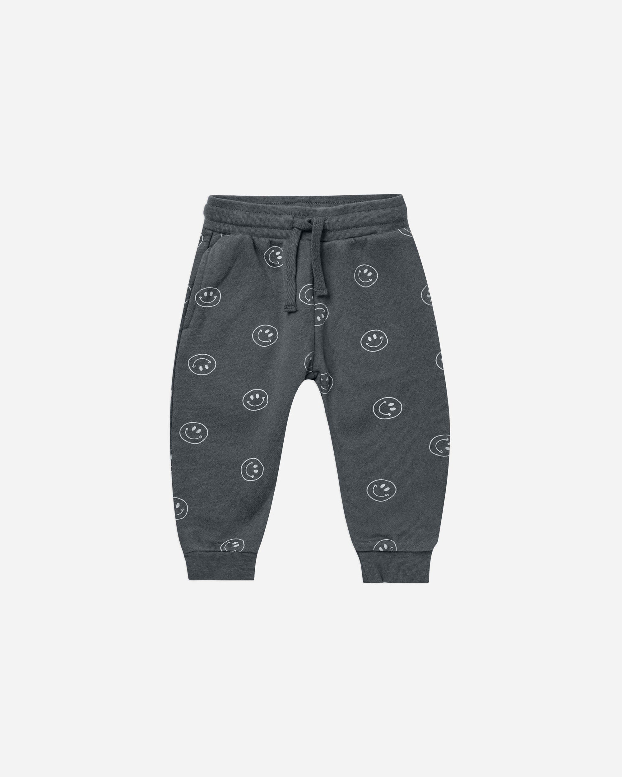jogger sweatpant || smiley - Rylee + Cru | Kids Clothes | Trendy Baby Clothes | Modern Infant Outfits |