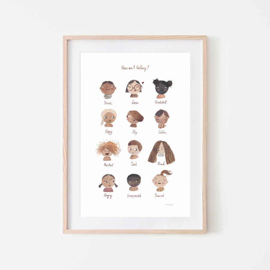 Feelings Poster - Medium - William Bee