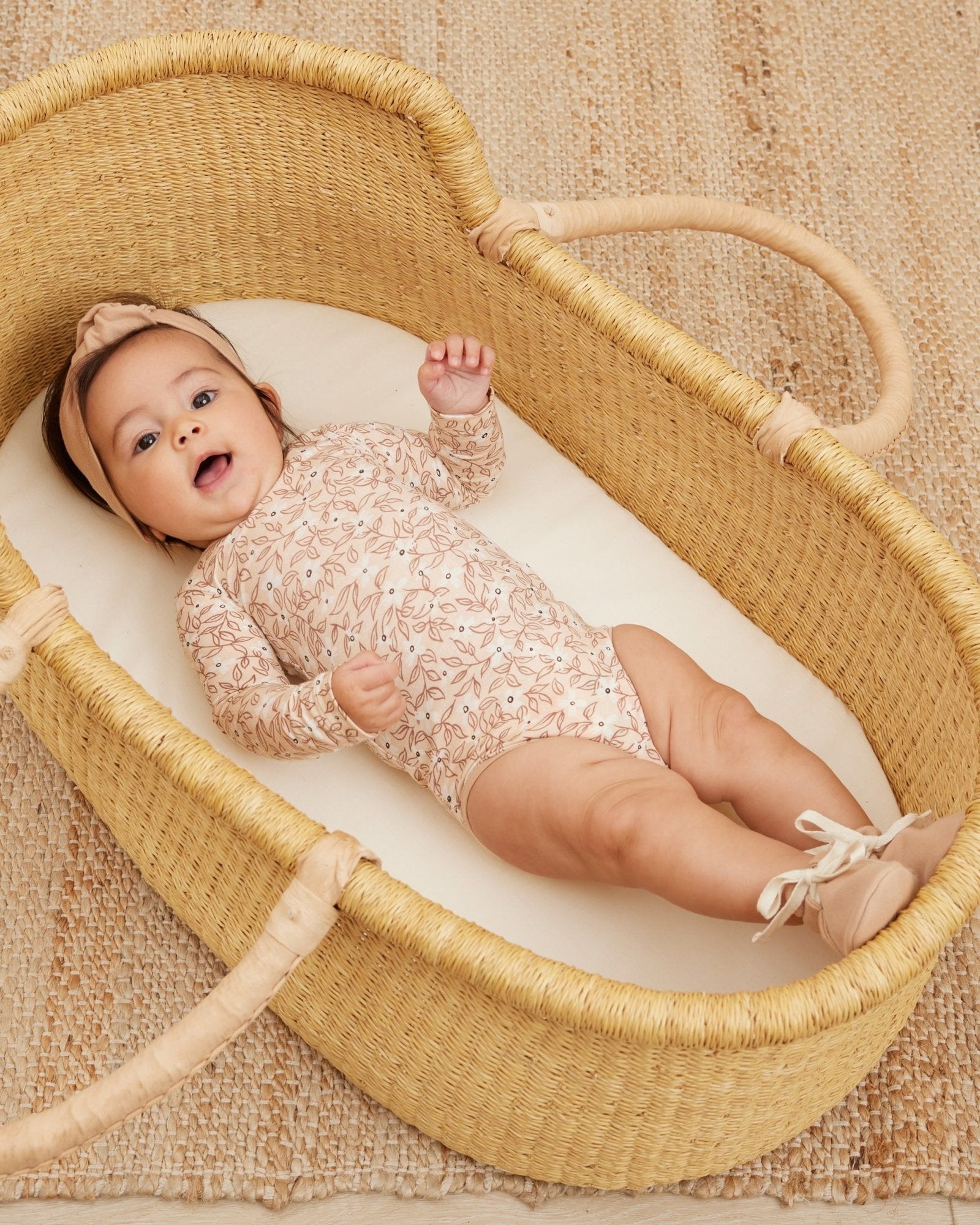 knotted headband | blush - Quincy Mae NZ & AU