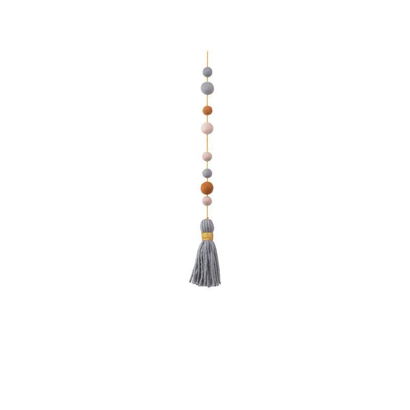 Mini Pearls &amp; Pompom hanging - William Bee
