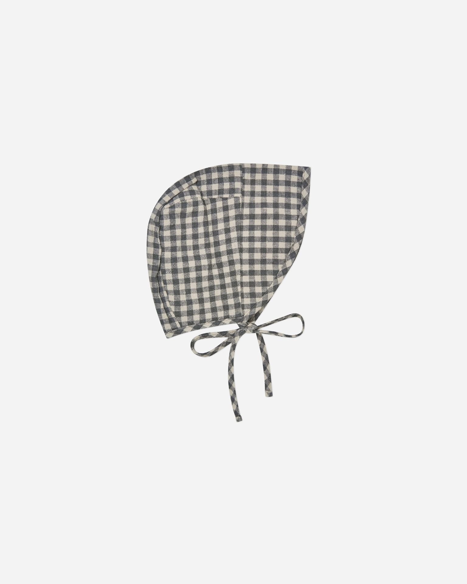 brimmed bonnet || marine gingham - Rylee + Cru | Kids Clothes | Trendy Baby Clothes | Modern Infant Outfits |